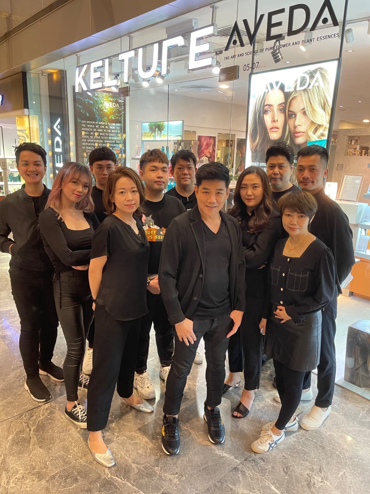 Aveda hair store salon