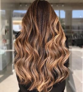 Long waves hair