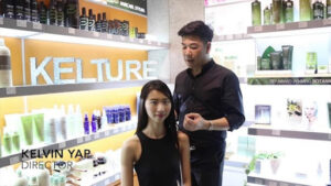 Kelture Aveda’s hairstylist giving an expert’s advice
