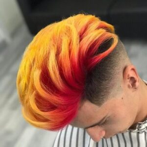 Orange hair color 