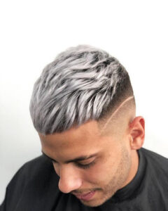 Grey hair color