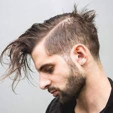 Short sides, long top hairstyles