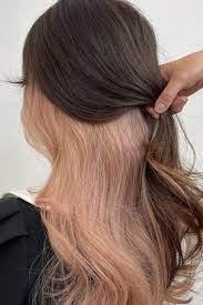 Two-tone hair ends