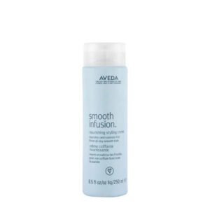 Aveda Smooth Infusion Nourishing Styling Crème in blue bottle